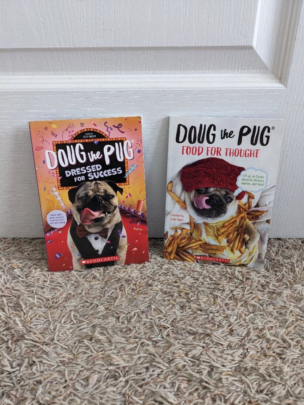 Set of 2 Doug the Pug Books NWT